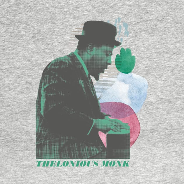 Thelonious Monk by HAPPY TRIP PRESS